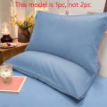 1 Piece Of Matte Solid Color Pillowcase, Bedroom Pocket Sealed Soft Pillowcase, Bedding.