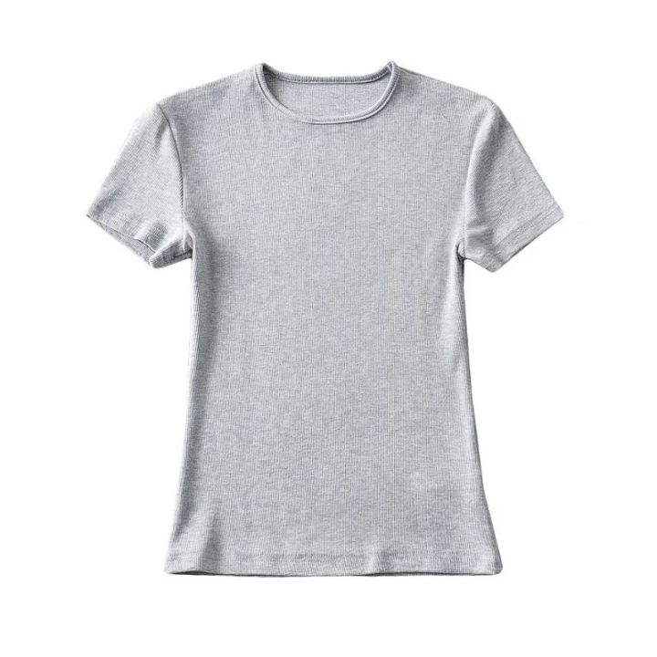Casual%20Summer%20Woman%20Skinny%20Fit%20T-shirt%20Tight%20Short-Sleeve%20O-neck%20Tee%20Basic%20Solid%20Crop%20Tops%20T%20Shirt%20-%20Image%208