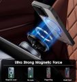 Magnetic CarPhone Mount 360° Adjustable Vacuum Suction Foldable Phone Holder Universal Dashboard Windshield Mount for Navigatio. 