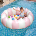 Baby PVC Inflatable Swimming Pool Portable Toy Toddler Blow Up Round Padding Pool Kid Fun Outdoor Play Sand/Water Fishing Toys.