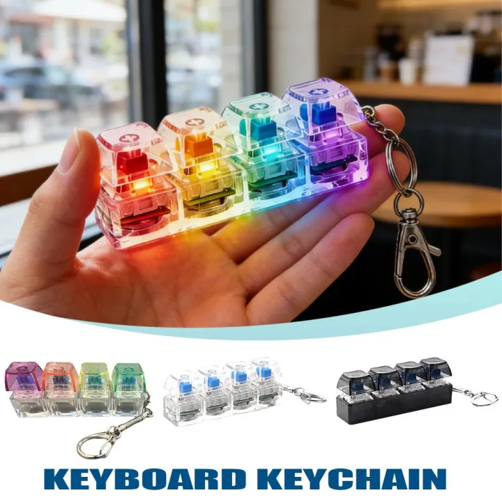RGB%20Backlit%20Mechanical%20Keyboard%20Keychain%20Fidget%20Toy%20Release%20Stress%20Portable%20Stress%20Relief%20%20For%20Gamers%20And%20Adults%20-%20Image%202