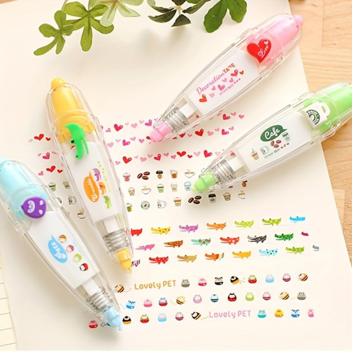 Colorful Design Cute Kawaii Decorative DECO Correction Tape 6mm*4M