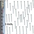 Steel  Concrete Nails. Size 1 inch, 1.5 inch, 2 inch, 2.5 inch, 3 inch, 4 inch, 5 inch, 6 inch and 1 inch thin steel nails. 