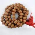 Natural Rudraksha Mala- Pure Nepali Original Lab Tested And Certified - 5 Mukhi Rudraksha 108 Mala. 