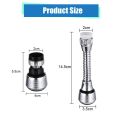 360 Degree Faucet Anti Splash Head Dual Mode Water Saver Bubbler Filter Nozzle Booster Nozzle Extender Bathroom Kitchen Tools. 