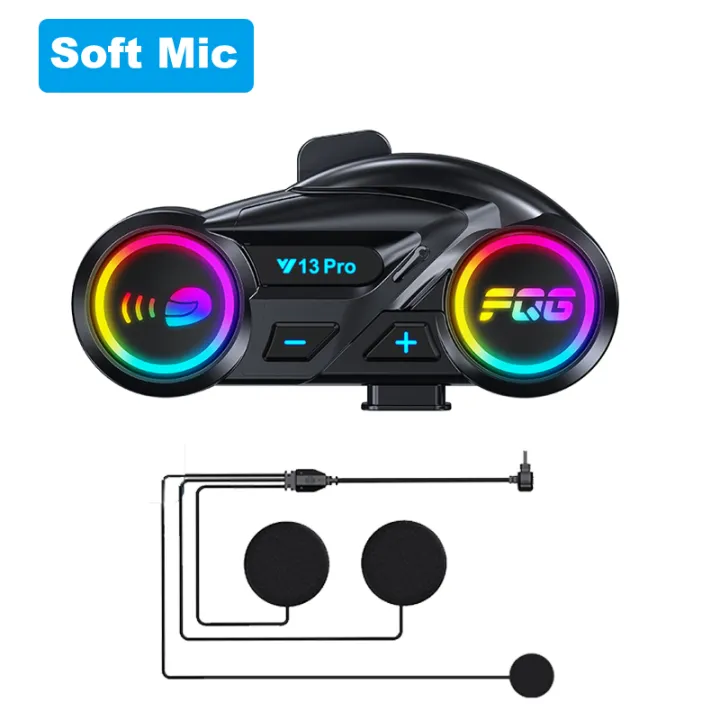Y13%20Pro%20Motorcycle%20Helmet%20Bluetooth%20Headset%20Intercom%20Distance%20500M%20Chip%20V6.0%20Stereo%20Fm%20Radio%20Mixing%20Music%20Sharing%20-%20Image%207