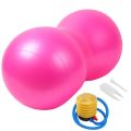 Peanut Ball Anti Burst Ball for Exercise, Labor, Birthing, Dog Training, Kids, Home & Gym Fitness, Physio Roll, Yoga Balance. 