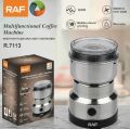 Grinder-blender-Electric Masala Grinder-Juicer Blender-Stainless Steel Material-Spices and Food processor High Quality Machine -mini grinder-juicer-chopper-juicer-portable blender-Dry Grinding Machine--2 in 1 Electric Grinder-Blender (Raf-Nima). 