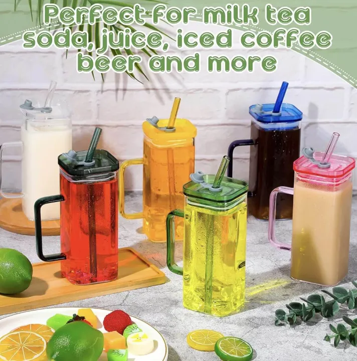 Crystal%20sip%20400ml%20Glass%20Tumbler%20with%20Acrylic%20Lid%20&%20Glass%20Straw%20-%20Image%202