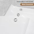​​Premium PEVA Bath Curtain - Waterproof & Opaque Shower Liner with Metal Grommets, Silky Feel​. 