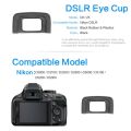2pcs Viewfinder Eyepiece Eyecup Protective Cover For DSLR D300 / D3100 / D3200 / D3300 / D5000 / D5100 / D5200 / D5300. 
