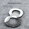 7cm (0-9) 3D effect small acrylic doorplate, email number, with adhesive backed home address recognition number board,. 