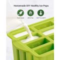 12 Pieces Silicone Popsicle Maker Molds Food Grade Ice Molds With Ice Cream With 50 Popsicle Sticks Popsicles Molds Household. 