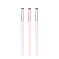 2PCS Ultra-thin one-line foundation brush, crescent-shaped mask brush, fluffy soft bristle professional beauty tool set.