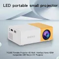 2024 New YG300 Mini LED Projector Yg300 Upgraded Version 1000 Lumen 320x240P HDMI-compatible USB Audio Home Media Player Beamer. 