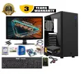 Full New Desktop Core 2 Duo Processor RAM 8GB DDR3 Main Board : Intel/Asus/Gigabyte/Asonic G41 HDD 250 GB 'Monitor 17 Inch' keyboard mouse..
