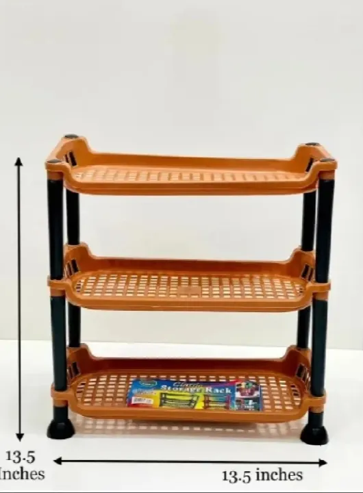 High Quality Premium Plastic small Rack 3 Layer Vegetable Rack Kitchen ...