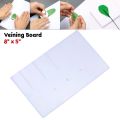 Petal & Leaves Veining Board, Icing Flower Cake Tool, 
Petal and Leaves Veining Board Fondant Gumpaste Flower Cake Decorating Tools Sugarcraft Flower Tools Color White. 
