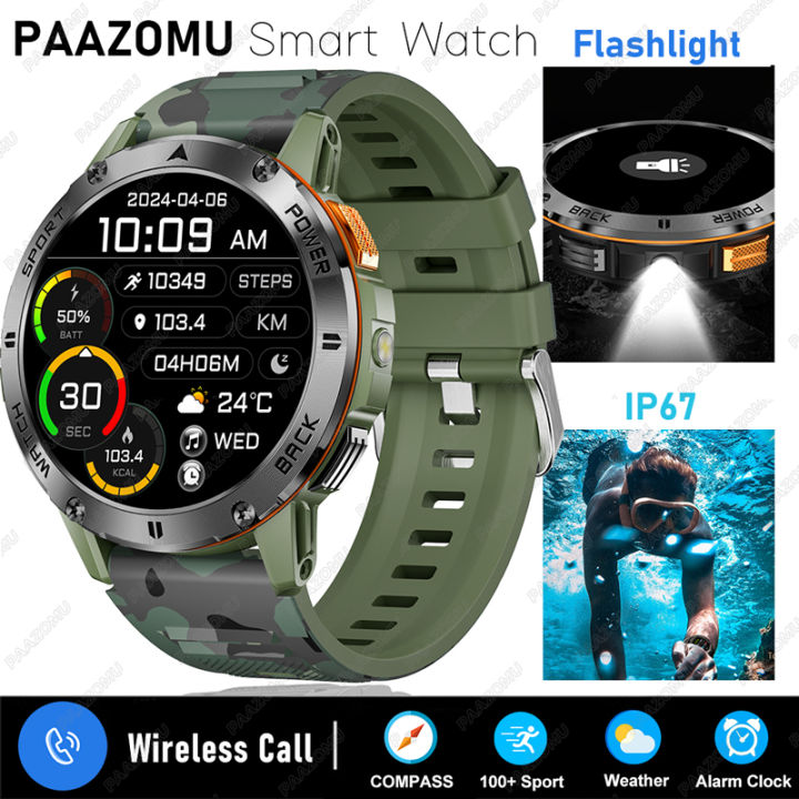 2026%20Smart%20Watch%201.53%20Inch%20Color%20Screen%20Sport%20LED%20Flashlight%20Heart%20Rate%20Waterproof%20Fitness%20Tracker%20Bluetooth%20Call%20Smartwatch%20Men%20-%20Image%207