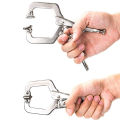 5 Inch C Clamp Assorted Locking Welding Clamp Mini Alloy Locking Pliers For DIY Hand Repair Tools Wood Working. 