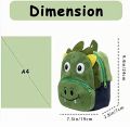 New 3D Animal Plush Backpack CartoonTrendy School Bags Girl Bookbag Kawaii Children Outdoor Travel Fashion Backpacking. 