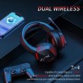 BINNUNE 2.4G Wireless Gaming Headset with Microphone for PC PS4 PS5 Playstation, Casque Gaming Sans Fil Bluetooth Gamer Headphones with Mic for Computer Laptop. 