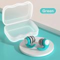 1 Pair Soft Silicone Earplugs - Noise Canceling, Waterproof, Comfortable for Sleep and Swimming for Silent Environment Creation. 