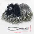 20/50Pcs Lobster Clasp Lanyard Strap Cord Mobile Straps Charm Nylon Key Ring Chain For DIY Jewelry Making Accessories. 