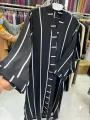 Dubai Zoom Fabric Premium Quality Lining Abaya Borka Stylish and Elegant Design Arabian Borka.