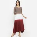 Multi Color Batik Cotton Pure Tie Dye Kurti For Women. 