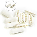 Buffers Toilet Seat Bumpers ABS+TPE Pack Pads Parts Replace Replacement Stop Sturdy 10Pcs Top Cover Accessories.
