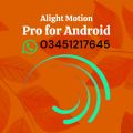 Alight motion Premium for Android. 