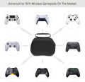 Travel Controller Case Compatible with Switch Pro Controller PS5 Controller Xbox Controller Compact Hard Shell Carrying Case. 