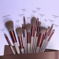 13 PCS Makeup Brushes Set Eye Shadow Foundation Women Cosmetic Brush Eyeshadow Blush Beauty Soft Make Up Tools. 