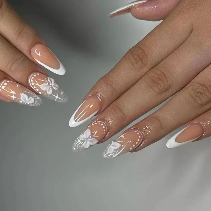 24Pcs/Set%20Rainbow%20Gradient%20Long%20Pointed%20Wear%20False%20Nails%20Art%20Removable%20French%20Press%20on%20Nail%20Ins%20Full%20Coverage%20Acrylic%20Nails%20Fake%20-%20Image%205