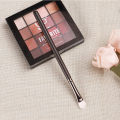 Piccasso Grey Makeup Brush 239 Wool Eyeshadow Brush Soft Wool Animal Hair Solid Wood Handle Flat White Eyeshadow Brush.