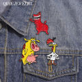 Cartoon Children Animated Brooch Enamel Pins Custom Anime Character Role Brooch Lapel Badge Funny Accessory Gifts for Friends. 