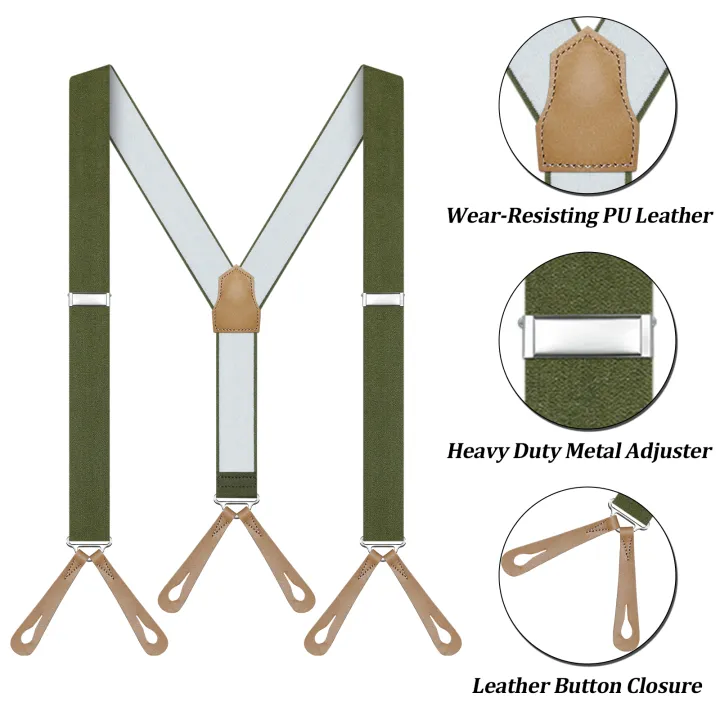 Suspenders%20for%20men%20Fashion%20Button%20End%20Work%20Suspenders%20for%20Men%20-%20%20Adjustable%20braces%20%20-%20Y%20Shape%201.4In%20-%20Image%203