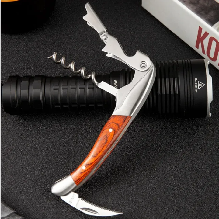 Professional%20Waiter's%20Corkscrew%20Premium%20Wood%20Handle%20Wine%20Opener%20with%20Foil%20Cutter%20Multifunction%20Portable%20Bottle%20Opener%20Bar%20Tool%20-%20Image%203