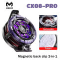 MEMO CX08 Pro Mobile Phone ICE Semiconductor Magnetic Frozen PUBG Game Cooler for IOS Universal Phone Cooling Radiator.