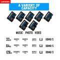 Lenovo 128GB Memory Card High Speed TF Sd Card Class 128GB Flash Card For Phone Camera Tablet. 