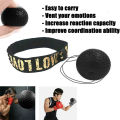 Headworn Speed Ball Boxing Magic Ball Reaction Ball Fight Training Coordination Ability Vent Fist Speed Precision Decompression. 