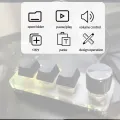 Macropad Macro Mechanical Keyboard RGB Mini Gaming Custom Programming Knob Keypads Red Switch 3 Keys For Photoshop. 