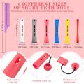 72 Pieces Hair Perm Rods Set Short Plastic Perming Rod Cold Wave Rods 6 Sizes Hair Curling Rollers With 1 Piece Steel Hair Comb. 
