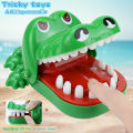 Bite hand crocodile children's toy stress relief toy Bite hand toy parent-child interactive party prank toy. 