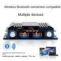 1600W Peak Power HiFi Sound Amplifier Digital 4 Channel Audio Amplifier Bluetooth Karaoke Player FM Radio Support Remote Control. 