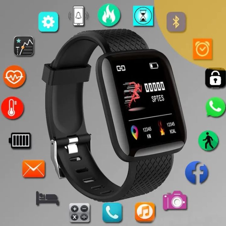 Smart Watch Man Woman Smartwatch Bluetooth Blood Pressure Measurement Heart Rate Monitor Smart Watch