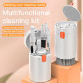 21in1 Rechargeable workbench Mini vacuum cleaner. 20in1 Mobile phone headset Computer camera cleaning brush kit.