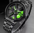 Skmei 1787 Adjust Wheel Creative Fashion Men Stainless Steel Watch Watch -Lamon - Watch.