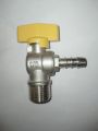 Gas Nozzel valve 1/2, Elbow Gas valve, heavy duty, imported. 
